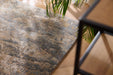 Modern Natural Stone Wave Abstract Argentum Rug (63986-8219) - Rugs Direct