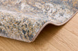 Modern Natural Stone Wave Abstract Argentum Rug (63986-8219) - Rugs Direct