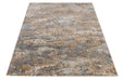 Modern Natural Stone Wave Abstract Argentum Rug (63986-8219) - Rugs Direct