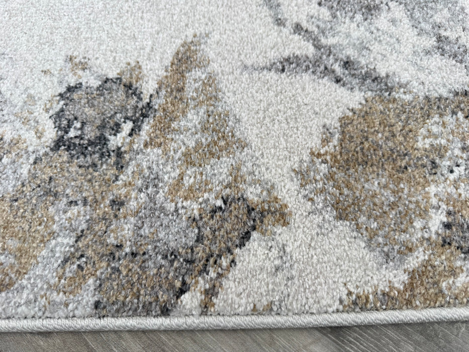 Beautiful Leaf Design Madison Hallway Runner 67cm Wide x Cut to Order (34007-6191)