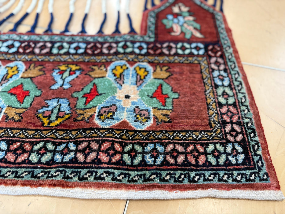 Afghan Vintage Hand-Knotted Jalar Rug- Wall hanging- Rugs Direct 