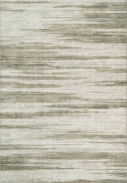 Contemporary Textured Lines Platinum Rug - Rugs Direct