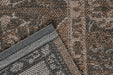 Traditional Earthy Mocha & Grey Medallion Outdoor Bohemia Rug - Rugs Direct