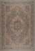 Traditional Earthy Mocha & Grey Medallion Outdoor Bohemia Rug - Rugs Direct