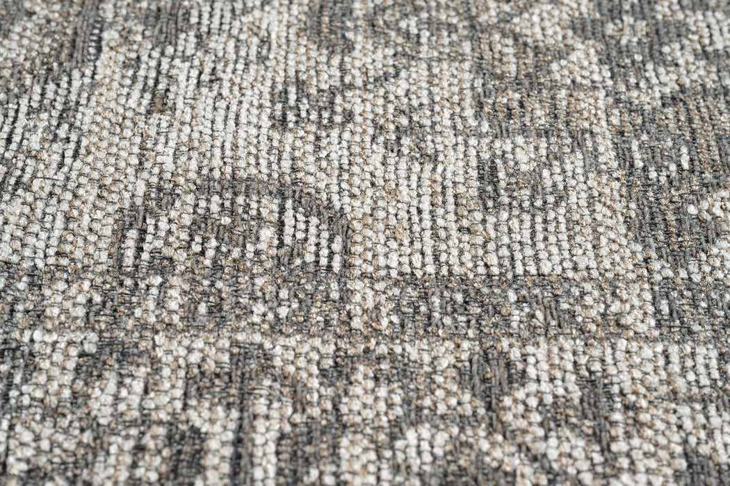 Traditional Grey Tribal Pattern Outdoor Bohemia Rug (92003-6003)