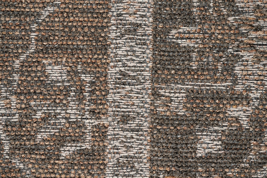 Bohemia Charcoal & Mocha Traditional Border Outdoor Rug (92004-7003) - Rugs Direct