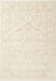 Vintage Design Cream Textured Tweed Rug- Rugs Direct