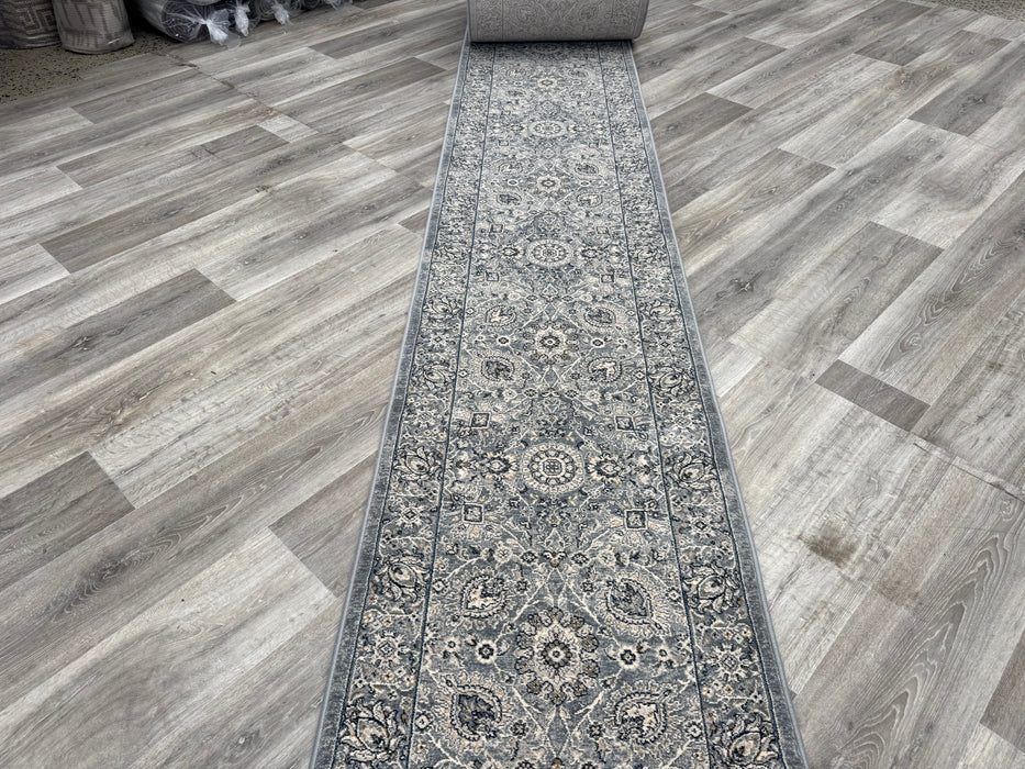 Traditional Border Design Da Vinci Hallway Runner 66cm Wide x Cut To Order (57125-4646)
