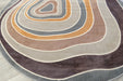 Modern Design Milano Round Rug Size: 160 x 160cm (978039-6161)- Rugs Direct nz 
