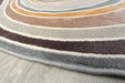 Modern Design Milano Round Rug Size: 160 x 160cm (978039-6161)- Rugs Direct nz 