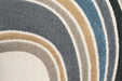 Modern Design Milano Round Rug Size: 160 x 160cm (978039-6262) - Rugs Direct