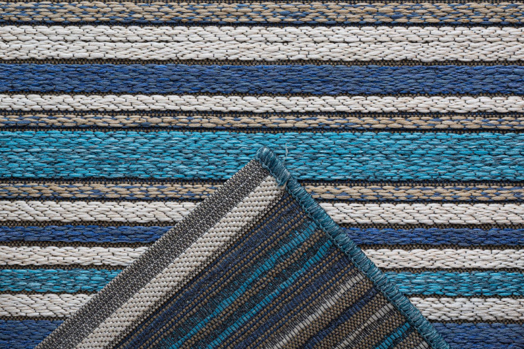 Brighton Indoor/Outdoor Flatweave Rug (98170-5005) Size: 120 x 170cm- Rugs Direct