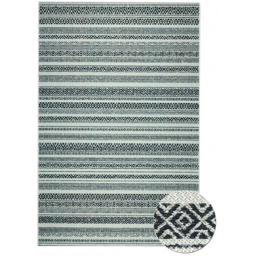 Brighton Indoor/Outdoor Aztec Design Flatweave Rug — Rugs Direct