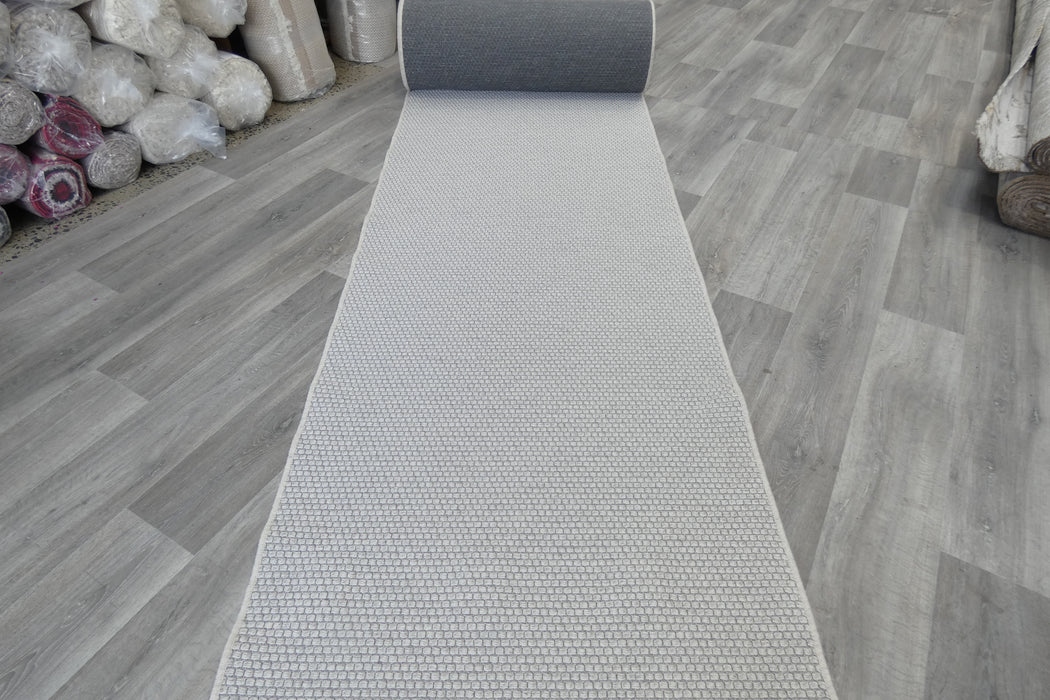 High Line Flatweave Pure Wool Hallway Runner 100cm Wide x Cut To Order?! (99215-6001)- Rugs direct 
