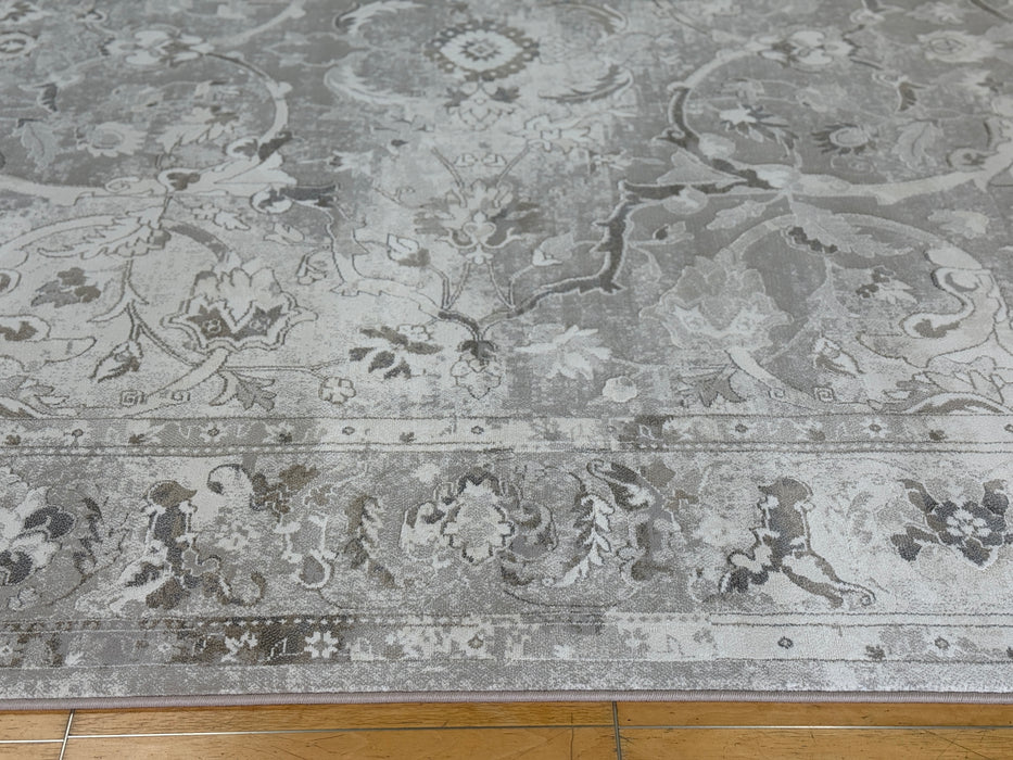 Faded Persian Design Argentum Rug (64392-6575) - Rugs Direct