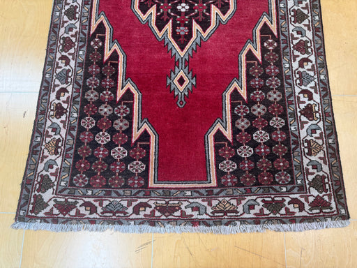 Persian Hand Knotted Mazlaqhan Rug Size: 202cm x 125cm- Rugs Direct 