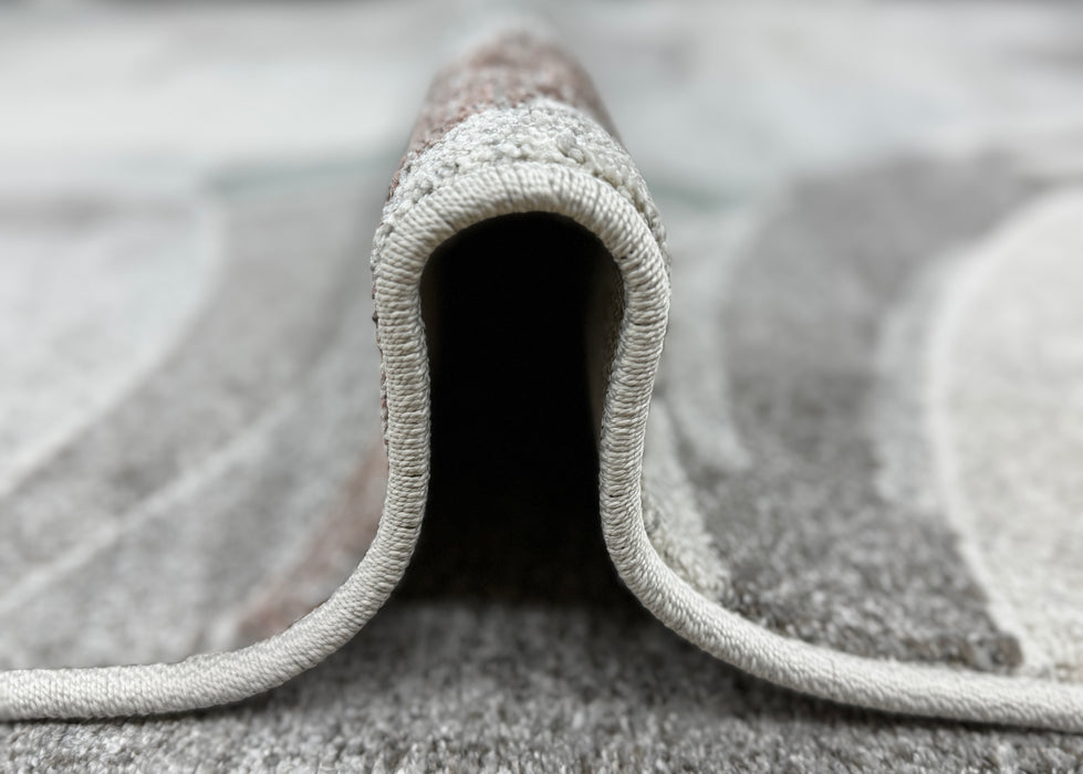 Multi Tone Abstract Geometric Pattern Valentino Rug (46018-6161) Size: 160 x 230cm