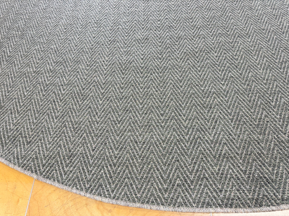 Katana Indoor/Outdoor Flatweave Round Rug (85008-4001) Size: 280 x 280cm - Rugs Direct