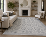 Abstract Design Argentum Rug (63588-6979) Size: 240 x 330cm - Rugs Direct