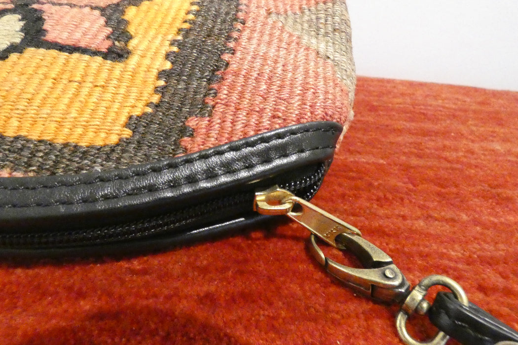 Handmade Turkish Kilim Clutch Bag "Alp"- Rugs Direct 