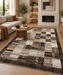 Anatolian Tribal Brown Rug Size: 160 x 230cm- Rugs Direct NZ