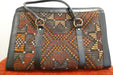 One-of-a-Kind Anatolian Kilim Leather Weekend Bag "Aryan"- Rugs Direct