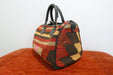  One-of-a-Kind Anatolian Kilim & Leather Shoulder Bag "Asya" -Rugs Direct 