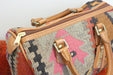 One-of-a-Kind Anatolian Kilim & Leather Shoulder Bag "Ayda"- Rugs Direct