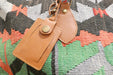 One-of-a-Kind Anatolian Kilim Expandable Leather Travel Bag "Azad"- Rugs Direct