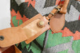 One-of-a-Kind Anatolian Kilim Expandable Leather Travel Bag "Azad"- Rugs Direct
