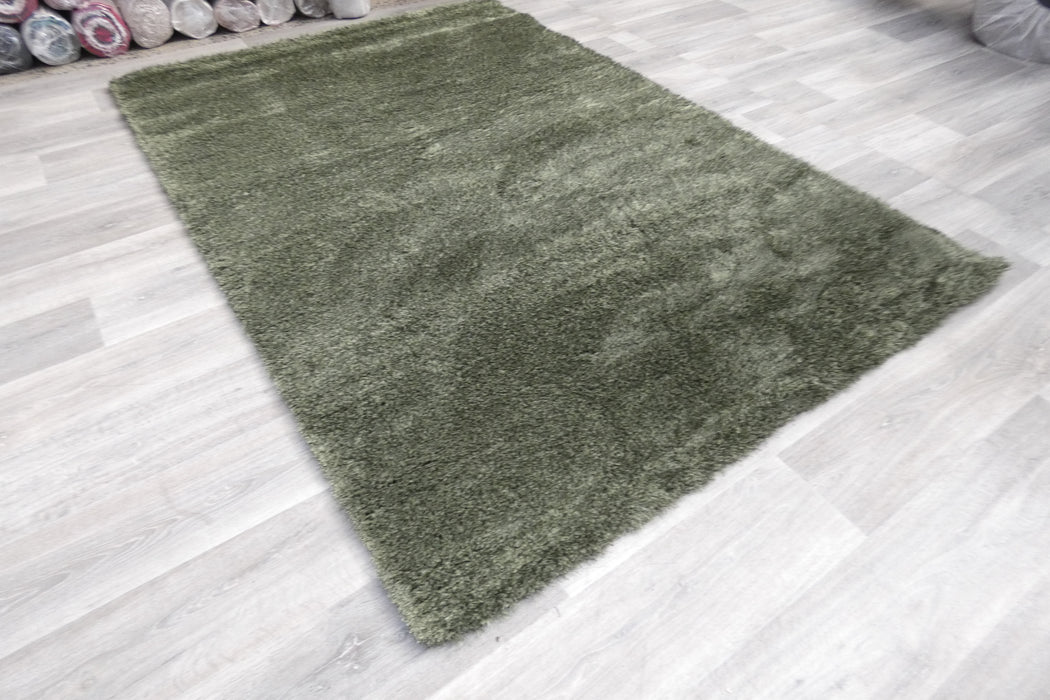 Dream Shaggy Green Luxury Soft Turkish Rug- Rugs Direct 