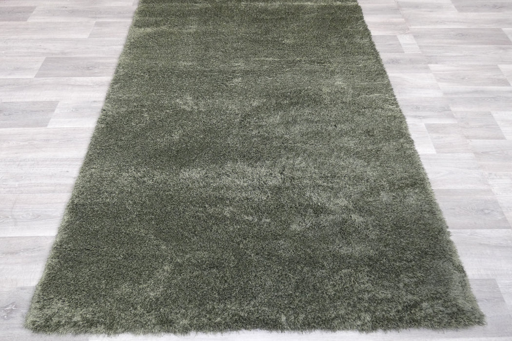 Dream Shaggy Green Luxury Soft Turkish Rug- Rugs Direct 