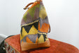 One-of-a-Kind Anatolian Kilim Leather Travel Bag "Berivan"- Rugs Direct 