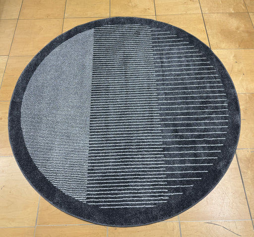 Abstract Design Madison Round Rug (34212-3161) Size: 200 x 200cm - Rugs Direct