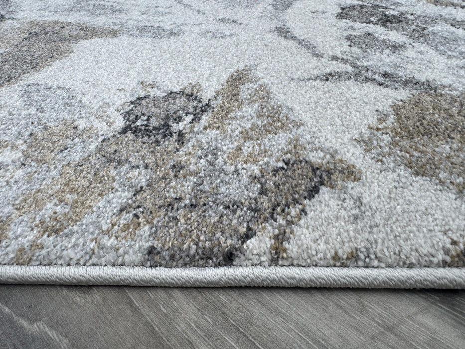 Beautiful Leaf Design Madison Hallway Runner 67cm Wide x Cut to Order (34007-6191)