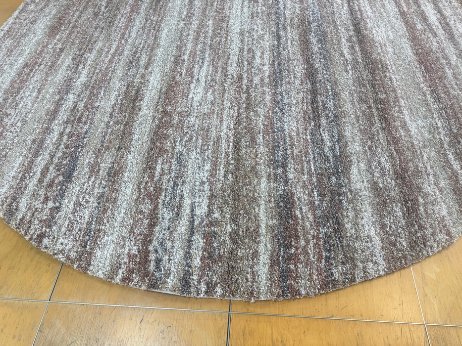 Mehari Round Shaggy Rug (23094-8727) Size: 240 x 240cm