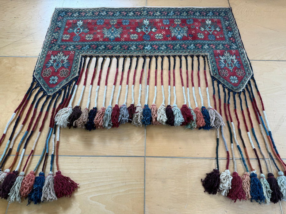 Afghan Vintage Hand-Knotted Jalar Rug/ Wall hanging- Rugs Direct 