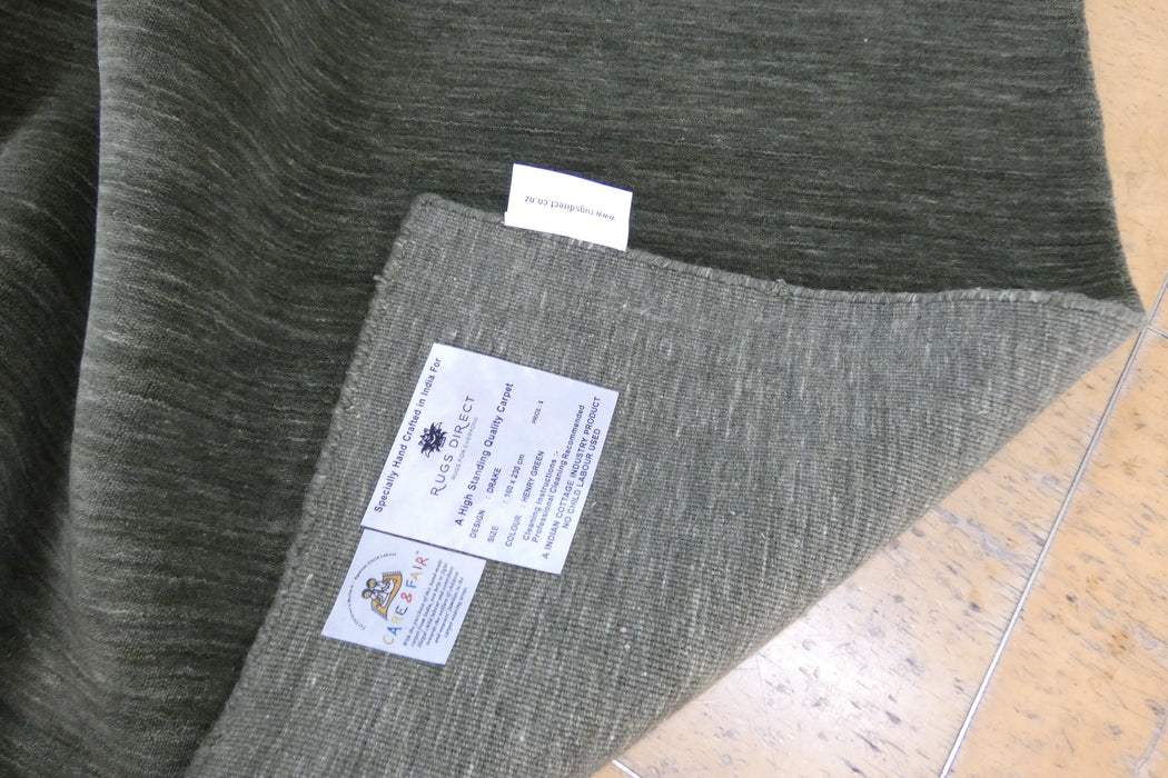 Drake Green- Rugs Direct nz