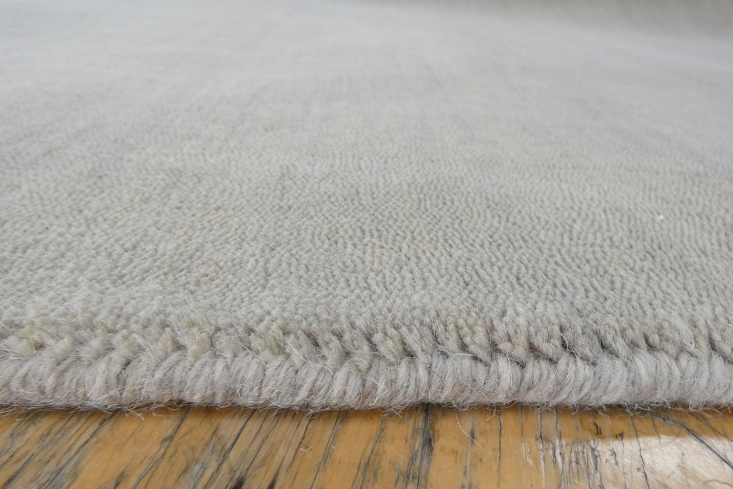 Drake Grey – Plain Handmade Wool Rug Rugs Direct NZ