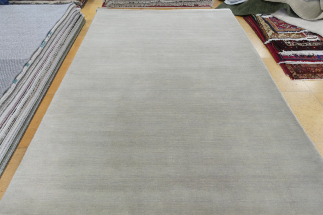 Drake Grey – Plain Handmade Wool Rug Rugs Direct NZ