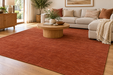 Drake Terra handmade terracotta wool rug from India- Rugs Direct NZ