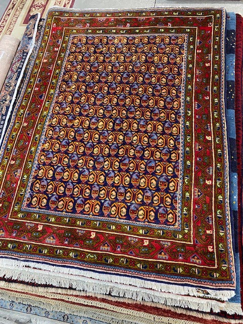 Persian Hand Knotted Golpayegan Rug Size: 210 x 160cm