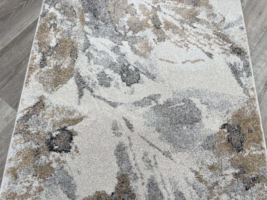 Beautiful Leaf Design Madison Hallway Runner 67cm Wide x Cut to Order (34007-6191)