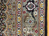 Persian Hand Knotted Tabriz Wool and Silk Mahi Design Rug- Rugs Direct 