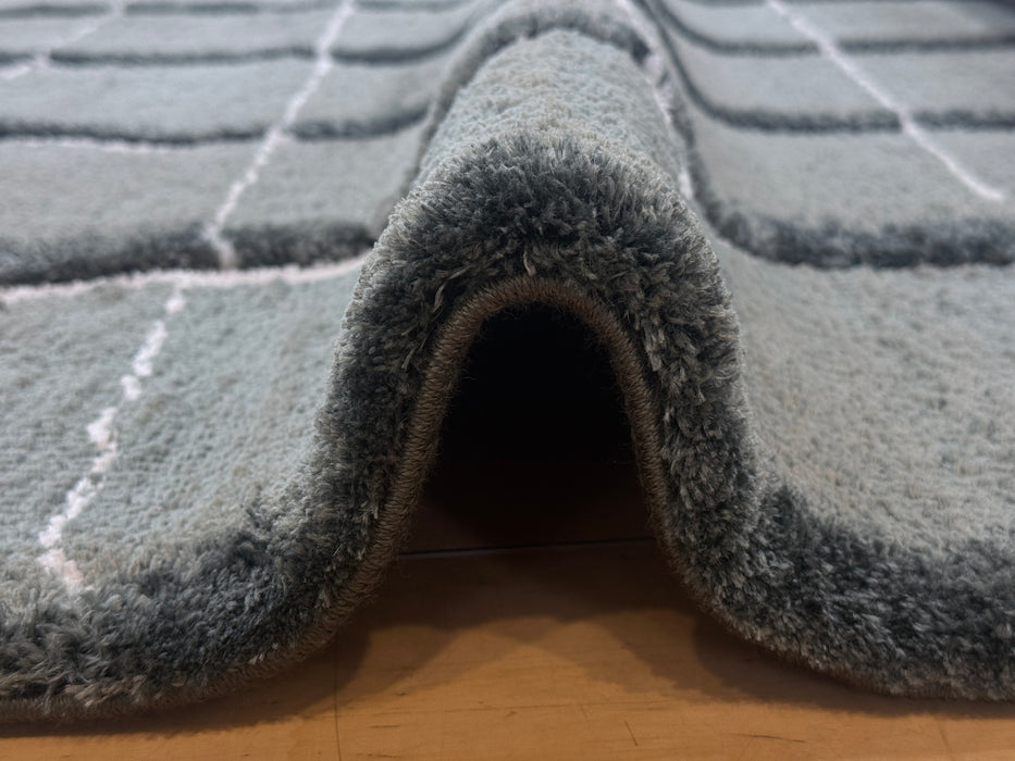 Luxurious Textured Modern Design Masai Rug (14038-4393) Size: 160 x 230cm - Rugs Direct