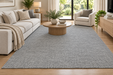 Flute Collection – Pewter Handmade Wool Rug- Rugs Direct NZ