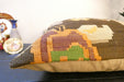 Handmade Turkish Kilim Cushion Cover 60 x 60cm with Insert | Original Anatolian Kilim | Organic Cotton Backing - Rugs Direct New Zealand 