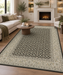 Heritage Noir – Classic Ivory & Black Persian Rug Size: 160 x 230cm- Rugs Direct NZ