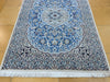 Persian Hand-Knotted Nain Rug Wool & Silk Size: 197 x 125 cm - Rugs Direct