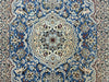 Persian Hand-Knotted Nain Rug Wool & Silk Size: 197 x 125 cm - Rugs Direct
